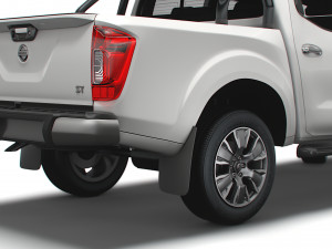 nissan navara tekna doublecab uk-spec 2020 Modelo 3D