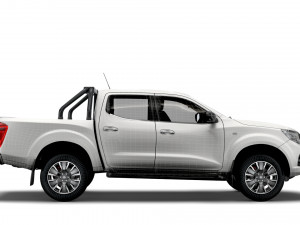 nissan navara tekna doublecab uk-spec 2020 Modelo 3D