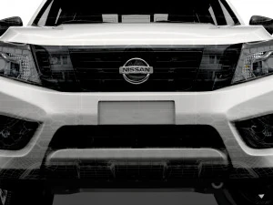 nissan navara tekna doublecab uk-spec 2020 3D Model