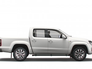 volkswagen amarok highline doublecab uk-spec 2020 3D Модель