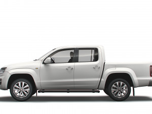 volkswagen amarok highline doublecab uk-spec 2020 3D Модель