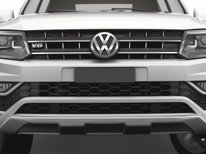 volkswagen amarok highline doublecab uk-spec 2020 3D Модель