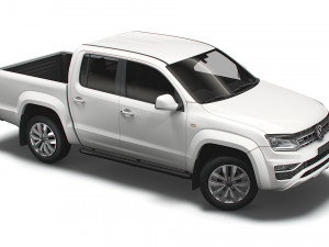 volkswagen amarok highline doublecab uk-spec 2020 3D Модель