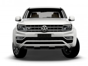 volkswagen amarok highline doublecab uk-spec 2020 3D Модель