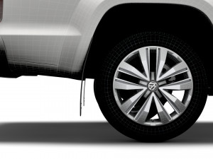 volkswagen amarok highline doublecab uk-spec 2020 3D Модель