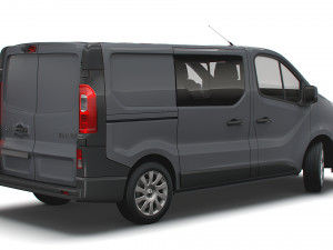 renault trafic combi 2021 3D Model