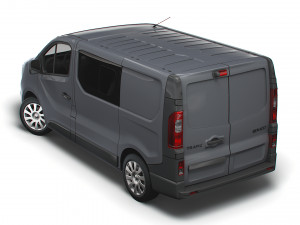 renault trafic combi 2021 3D Model