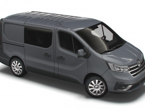 renault trafic combi 2021 3D Model