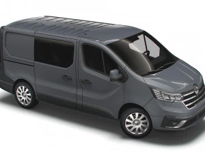 renault trafic combi 2021 3D Model
