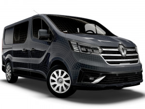 renault trafic combi 2021 3D Model