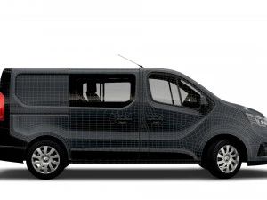 renault trafic combi 2021 3D Model