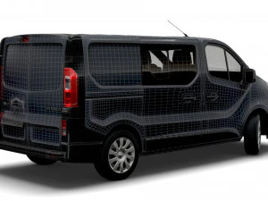 renault trafic combi 2021 3D Model