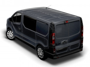 renault trafic combi 2021 3D Model