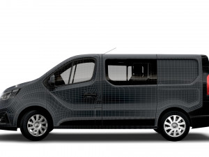 renault trafic combi 2021 3D Model