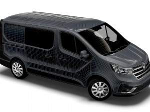 renault trafic combi 2021 3D Model