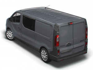 renault trafic combi lwb 2021 3D-Modell