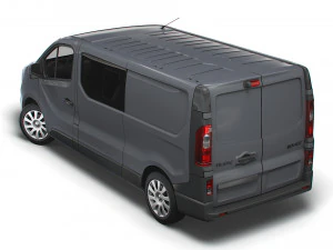 renault trafic combi lwb 2021 3D Model