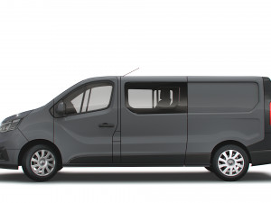 renault trafic combi lwb 2021 3D-Modell