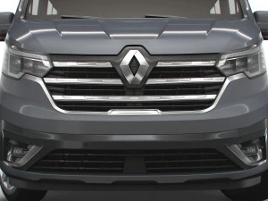 renault trafic combi lwb 2021 3D Model