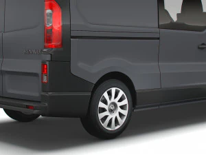 renault trafic combi lwb 2021 3D Model