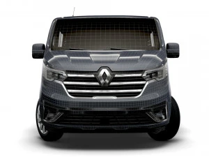 renault trafic combi lwb 2021 3D Model