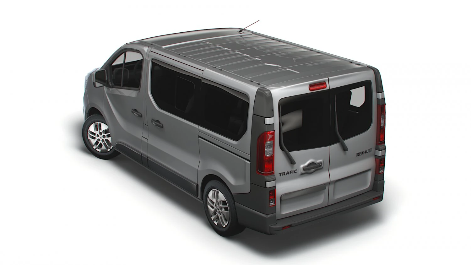 renault trafic minibus 2021 3D Model .c4d .max .obj .3ds .fbx .stl .blend 