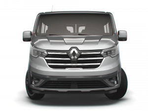 renault trafic minibus 2021 Modelo 3D