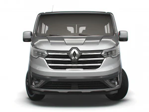 renault trafic minibus 2021 3D Model