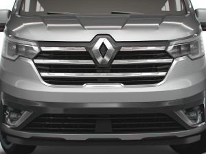 renault trafic minibus 2021 Modelo 3D