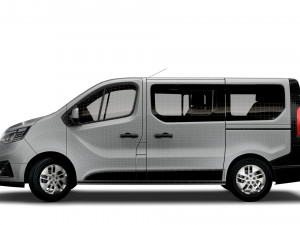 renault trafic minibus 2021 Modelo 3D