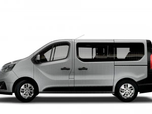 renault trafic minibus 2021 3D Model