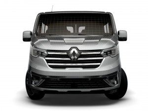 renault trafic minibus 2021 Modelo 3D