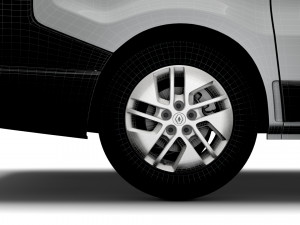 renault trafic minibus 2021 Modelo 3D