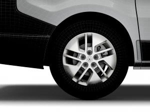 renault trafic minibus 2021 3D Model