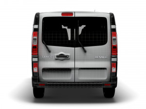 renault trafic minibus 2021 Modelo 3D