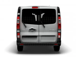 renault trafic minibus 2021 3D Model