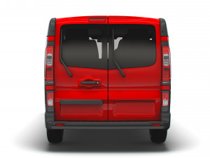 renault trafic minibus lwb 2021 Modelo 3D