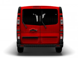 renault trafic minibus lwb 2021 Modelo 3D
