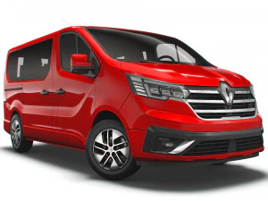 रेनॉल्ट ट्रैफिक स्पेसक्लास 2021 3D मॉडल