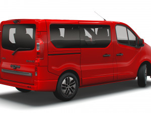 renault trafic spaceclass 2021 3D Модель