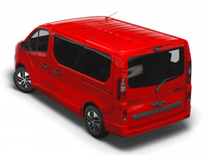 renault trafic spaceclass 2021 3D Модель