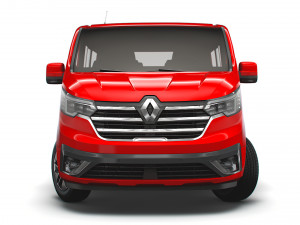 renault trafic spaceclass 2021 3D Модель
