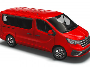 renault trafic spaceclass 2021 3D Модель