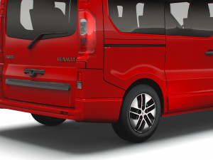 renault trafic spaceclass 2021 3D Модель