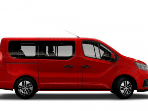 renault trafic spaceclass 2021 3D Модель
