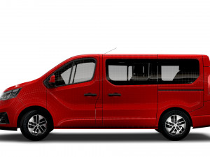 renault trafic spaceclass 2021 3D Модель