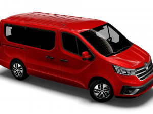 renault trafic spaceclass 2021 3D Модель