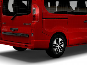 renault trafic spaceclass 2021 3D Модель