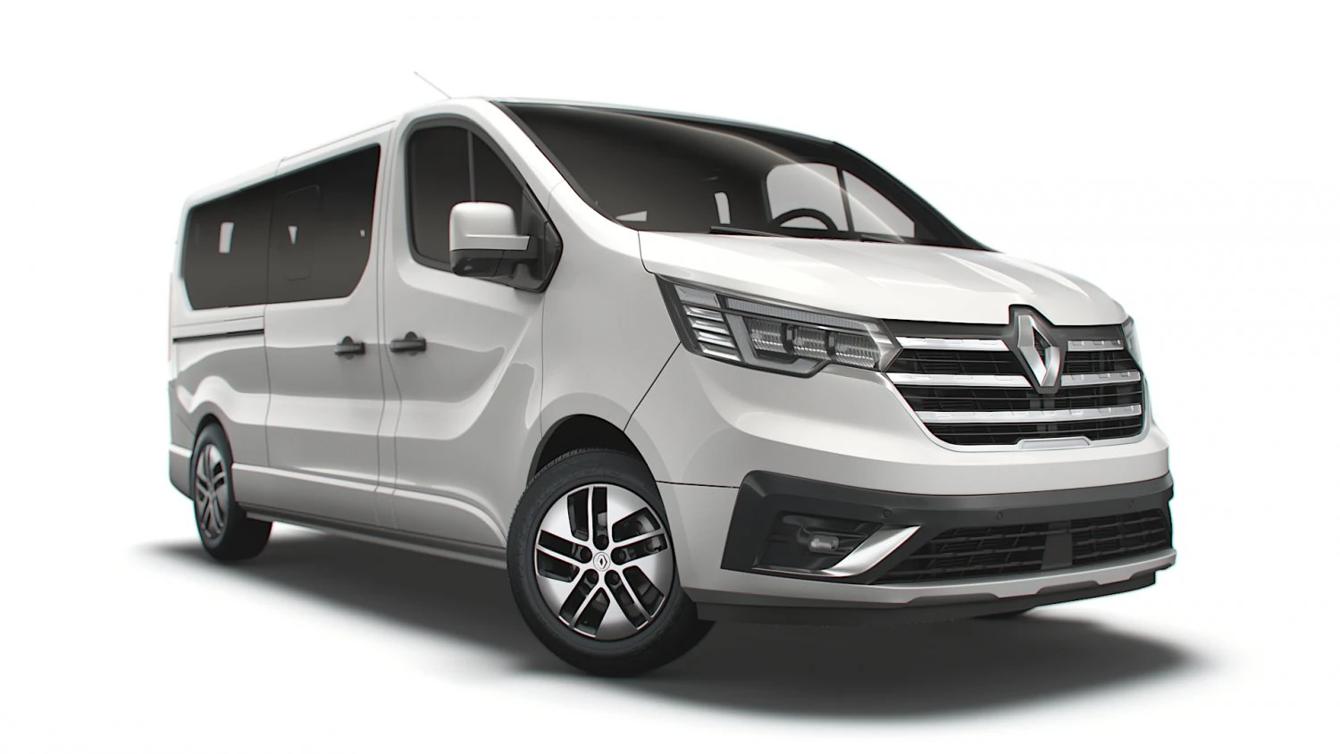 renault trafic spaceclass lwb 2021 3D Model .c4d .max .obj .3ds .fbx .stl .blend