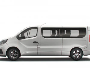 renault trafic spaceclass lwb 2021 3D Model